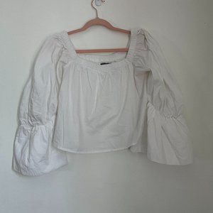 super super cute white blouse